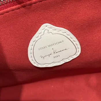 LV M46412 Louis Vuitton LV x YK OnTheGo PM Bag Red