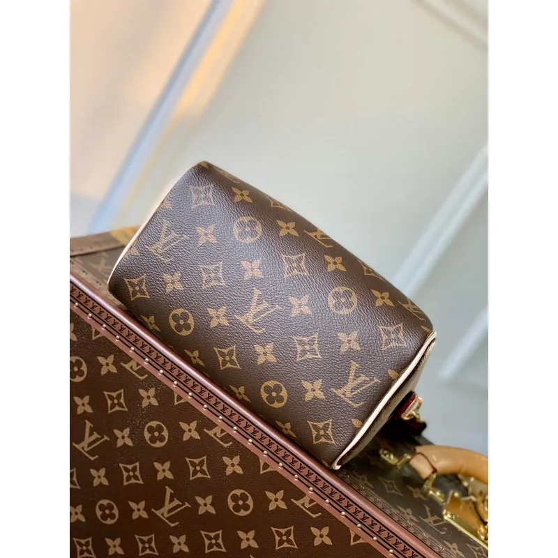 LV M46234 Louis Vuitton Speedy Bandoulière 20 Black