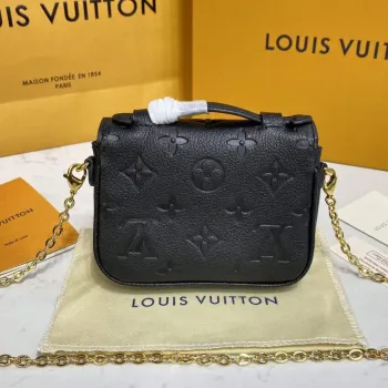 LV M81407 Louis Vuitton Micro Métis Bag Black