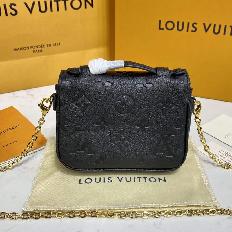 LV M81407 Louis Vuitton Micro Métis Bag Black