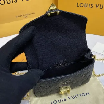 LV M81407 Louis Vuitton Micro Métis Bag Black