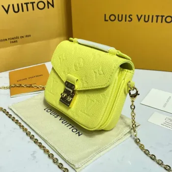 LV M81407 Louis Vuitton Micro Métis Bag Yellow