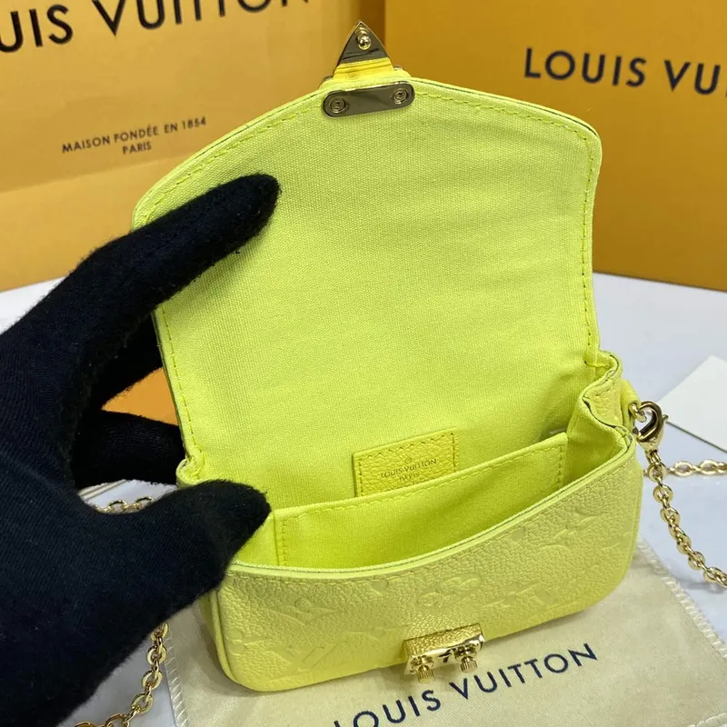 LV M81407 Louis Vuitton Micro Métis Bag Yellow
