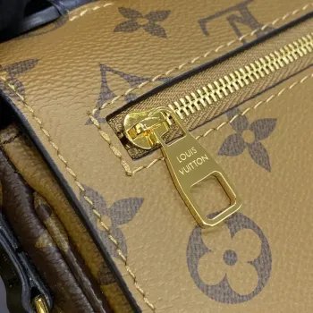 LV M46279 Louis Vuitton Pochette Métis East West Bag yellow flower