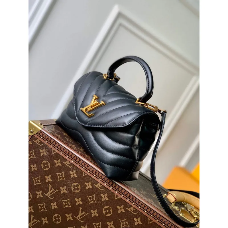 LV M21720 Louis Vuitton Hold Me Top handle Bag Black