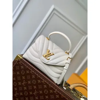 LV M21797 Louis Vuitton Hold Me Top handle Bag Ivoire White