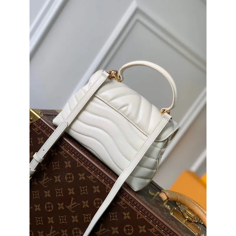 LV M21797 Louis Vuitton Hold Me Top handle Bag Ivoire White