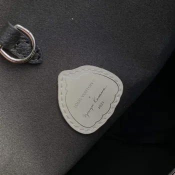 LV M46389 Louis Vuitton LV x YK OnTheGo MM Bag Black White