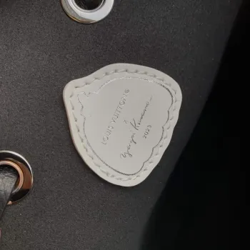 LV M21753 Louis Vuitton LV x YK Néonoé MM Bag Black White