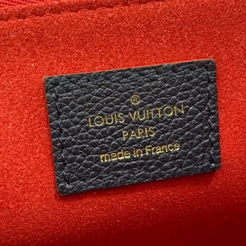 LV M52271 Louis Vuitton Vavin PM Shoulder Bag Navy Blue and Red