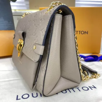 LV M44929 Louis Vuitton Vavin PM Shoulder Bag Tourterelle Grey