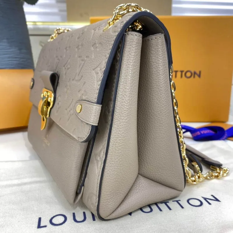 LV M44929 Louis Vuitton Vavin PM Shoulder Bag Tourterelle Grey