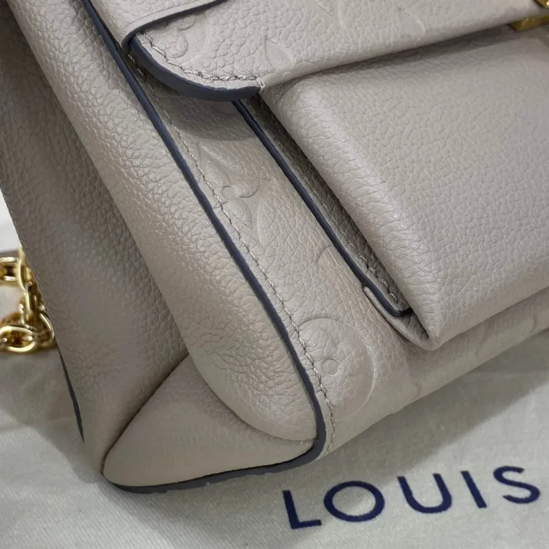 LV M44929 Louis Vuitton Vavin PM Shoulder Bag Tourterelle Grey