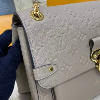 LV M44929 Louis Vuitton Vavin PM Shoulder Bag Tourterelle Grey