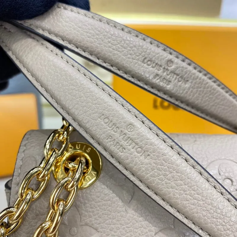 LV M44929 Louis Vuitton Vavin PM Shoulder Bag Tourterelle Grey