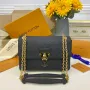 LV M44151 Louis Vuitton Vavin PM Shoulder Bag Black
