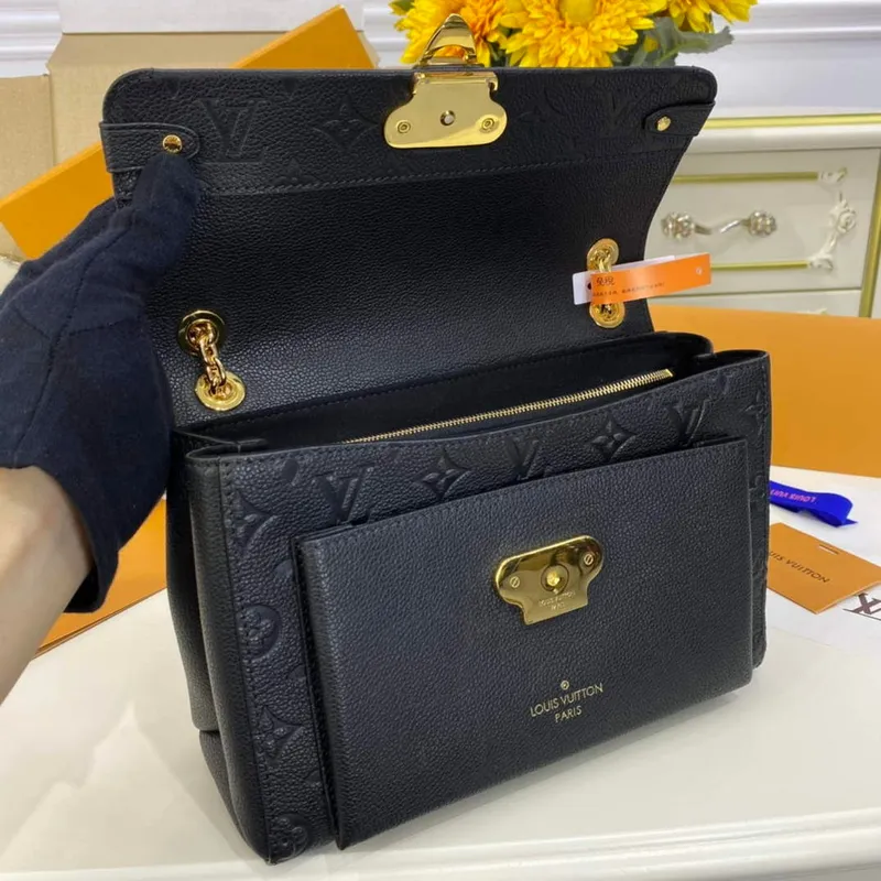 LV M44151 Louis Vuitton Vavin PM Shoulder Bag Black