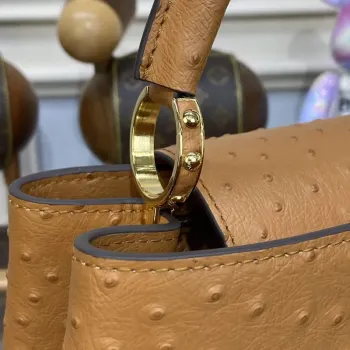 LV N81523 Louis Vuitton Capucines BB Handbag Brown