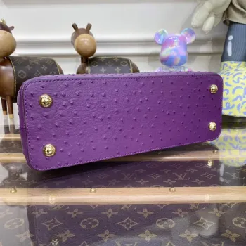 LV N81279 Louis Vuitton Capucines MM Handbag Purple