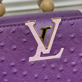 LV N81523 Louis Vuitton Capucines BB Handbag Purple