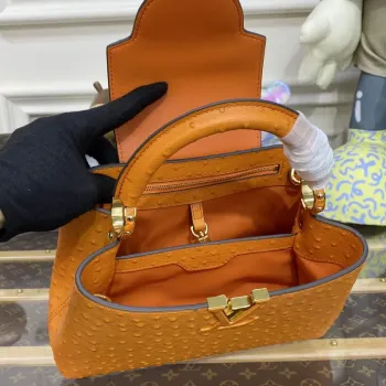 LV N81523 Louis Vuitton Capucines BB Handbag Orange