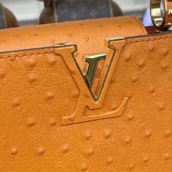 LV N81523 Louis Vuitton Capucines Mini Handbag Orange