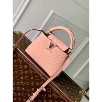 LV N81523 Louis Vuitton Capucines Mini Handbag Pink