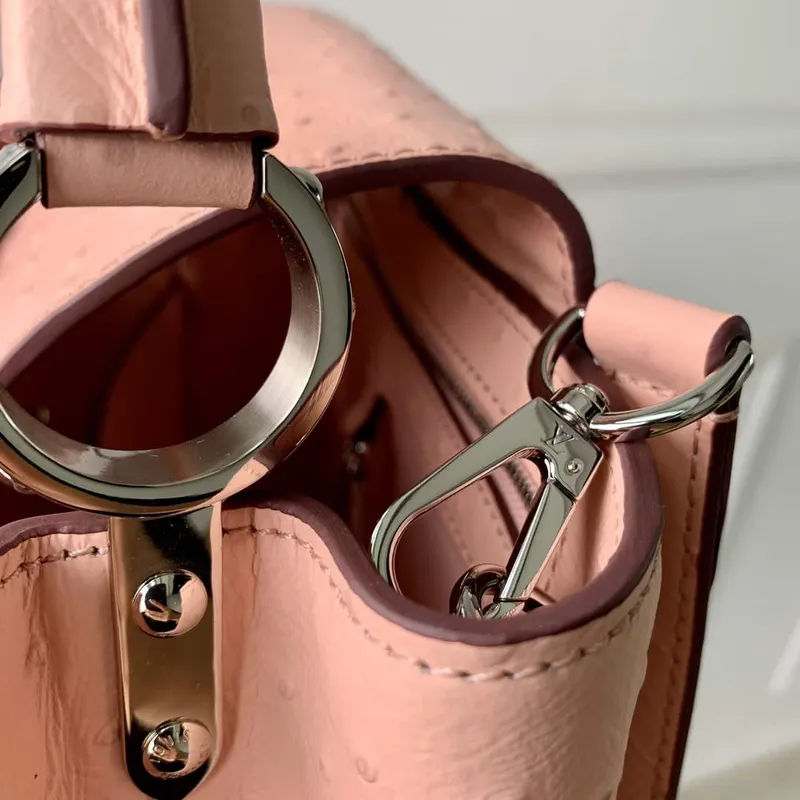 LV N81523 Louis Vuitton Capucines Mini Handbag Pink
