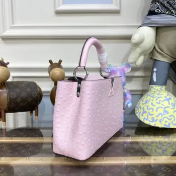 LV N81279 Louis Vuitton Capucines BB Handbag Rose Calypso