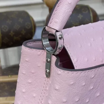 LV N81279 Louis Vuitton Capucines Mini Handbag Rose Calypso