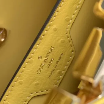 LV N81196 Louis Vuitton Capucines MM Handbag Yellow