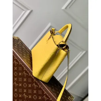 LV N81196 Louis Vuitton Capucines BB Handbag Yellow
