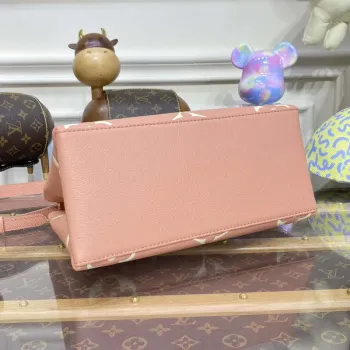 Louis Vuitton LV M58916 Petit Palais Bicolor Monogram empreinte leather Pink