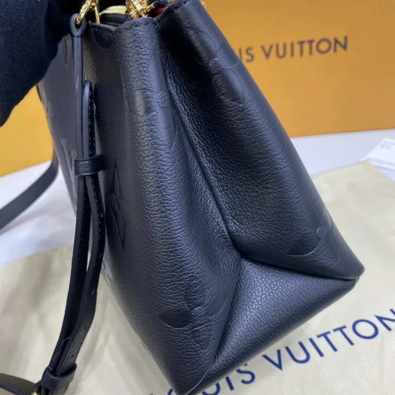 Louis Vuitton LV M58916 Petit Palais Monogram empreinte Black