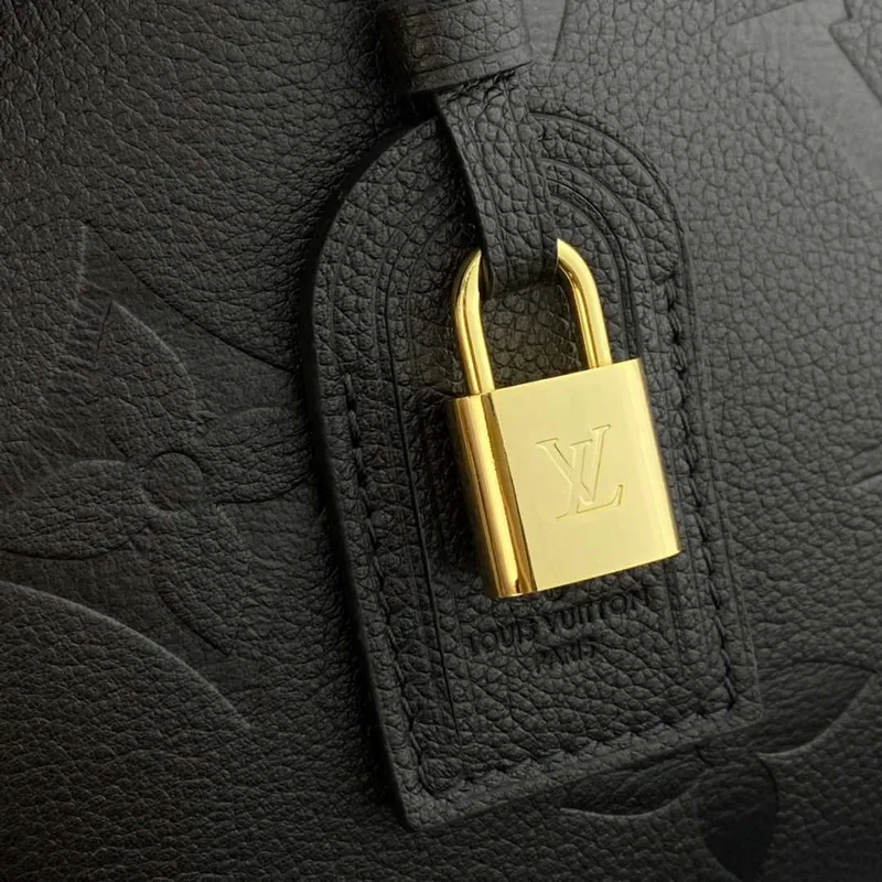 Louis Vuitton LV M58916 Petit Palais Monogram empreinte Black