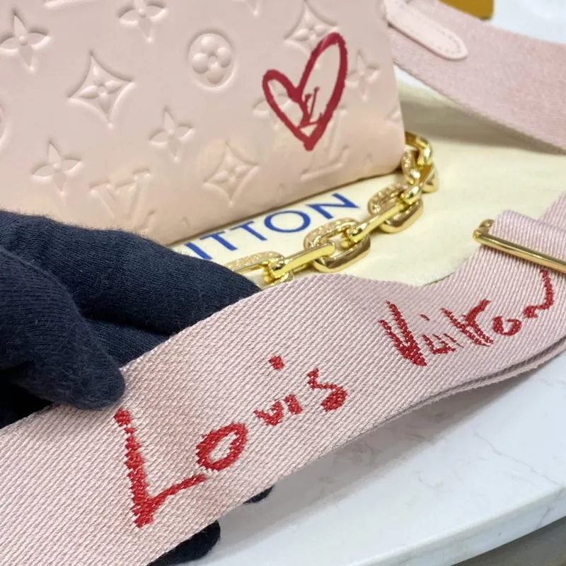 LV M21439 Louis Vuitton Coussin PM Bag Pink