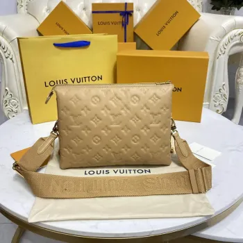 LV M21261 Louis Vuitton Coussin PM Bag Apricot