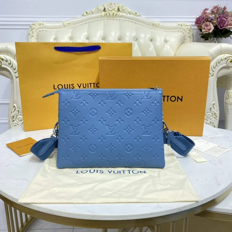 LV M21282 Louis Vuitton Coussin PM Bag navy blue