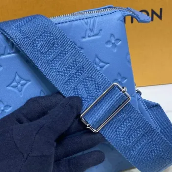 LV M21282 Louis Vuitton Coussin PM Bag navy blue