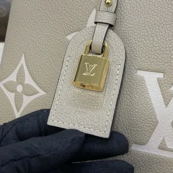 Louis Vuitton LV M45833 Grand Palais Monogram empreinte Gray and Beige