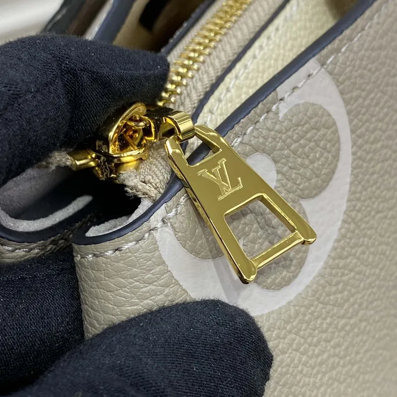 Louis Vuitton LV M45833 Grand Palais Monogram empreinte Gray and Beige