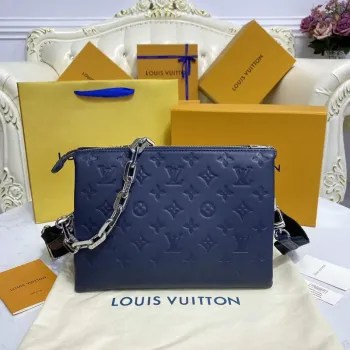 LV M21282 Louis Vuitton Coussin PM Bag Marine Blue