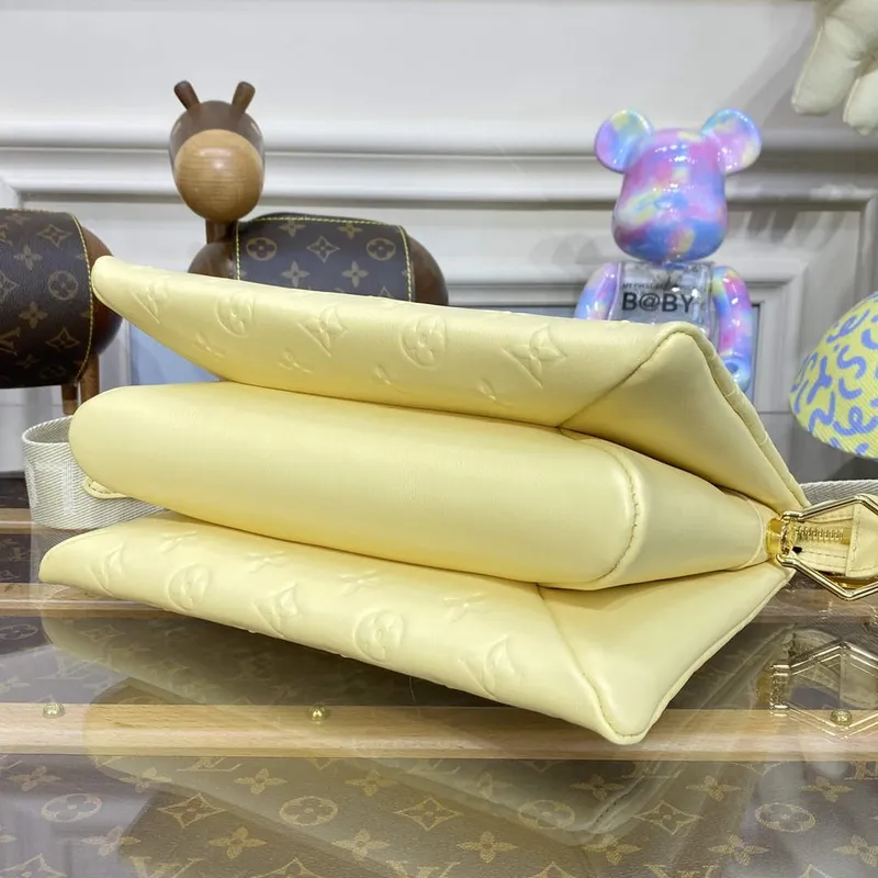 LV M20378 Louis Vuitton Coussin PM Bag lemon yellow