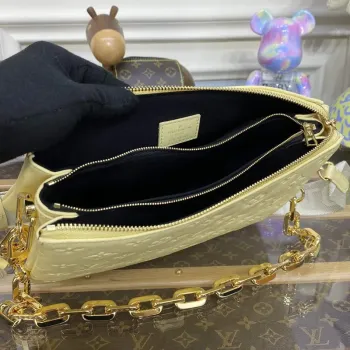 LV M20378 Louis Vuitton Coussin PM Bag lemon yellow