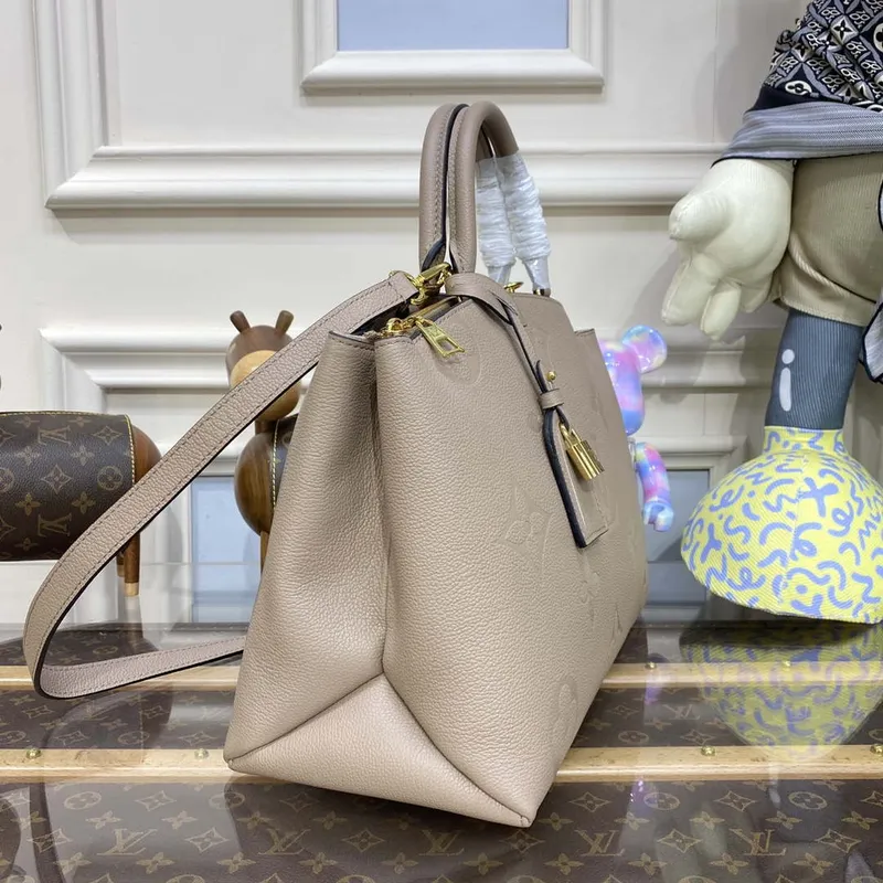 Louis Vuitton LV M45833 Grand Palais Monogram empreinte Tourterelle Gray