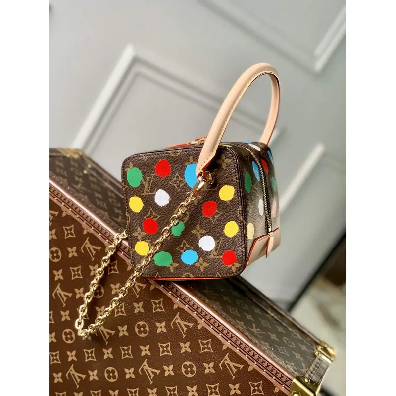 LV M46450 Louis Vuitton LV X YK SQUARE Handbag (China limited edition)