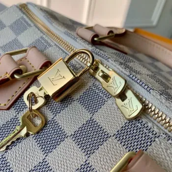 Louis Vuitton N41373 LV Speedy 30 Bag Damier Azur Canvas