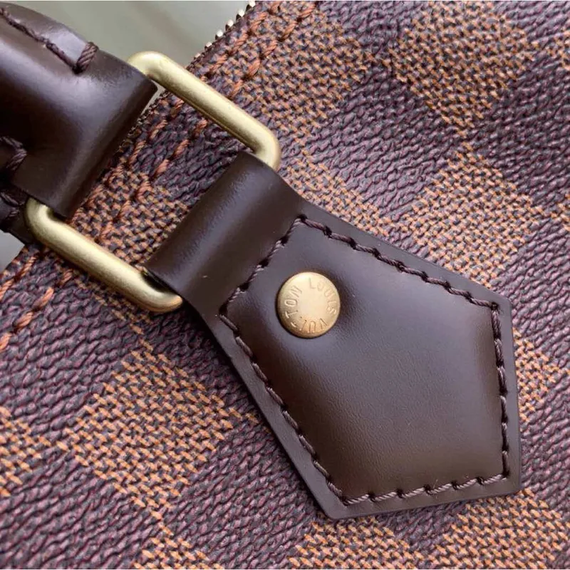 Louis Vuitton LV N41364 Speedy 30 Bag Damier Ebene Canvas