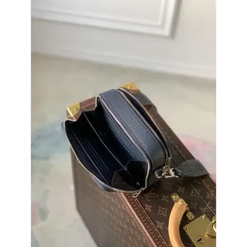 LV M59161 Louis Vuitton Alpha Wearable Wallet Blue