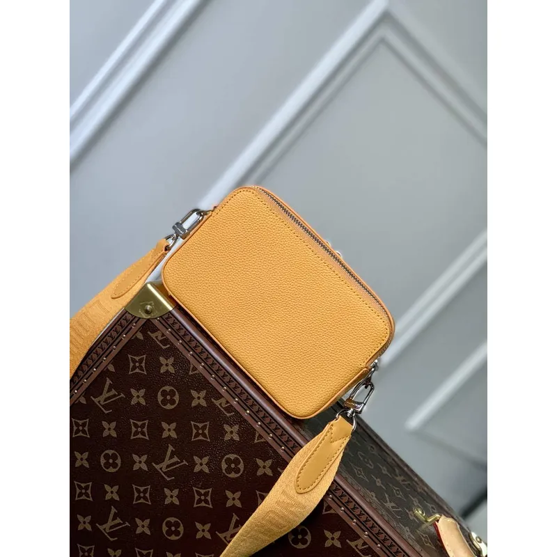 LV M59161 Louis Vuitton Alpha Wearable Wallet Yellow